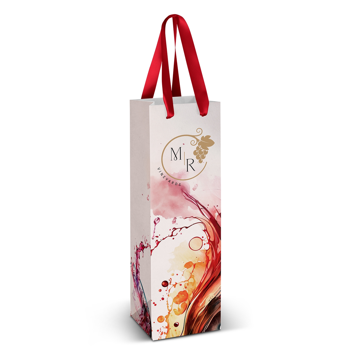 Colorful Wine Paper Bags