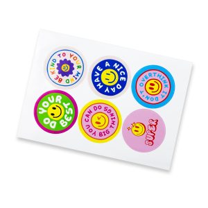 Circle Sticker Sheets - 80mm Gloss