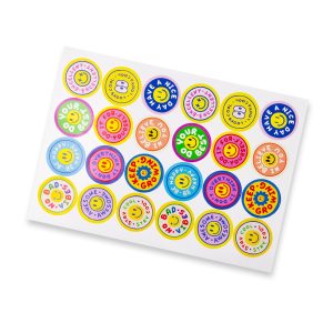Circle Sticker Sheets - 44mm Gloss