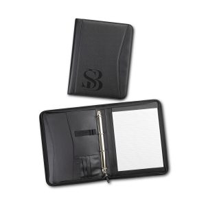 Aldrans A4 PU Zippered Portfolios