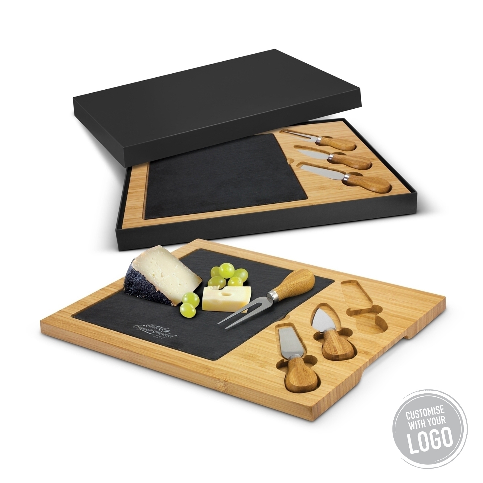 Astor Bamboo Cheese Boards - Image 2
