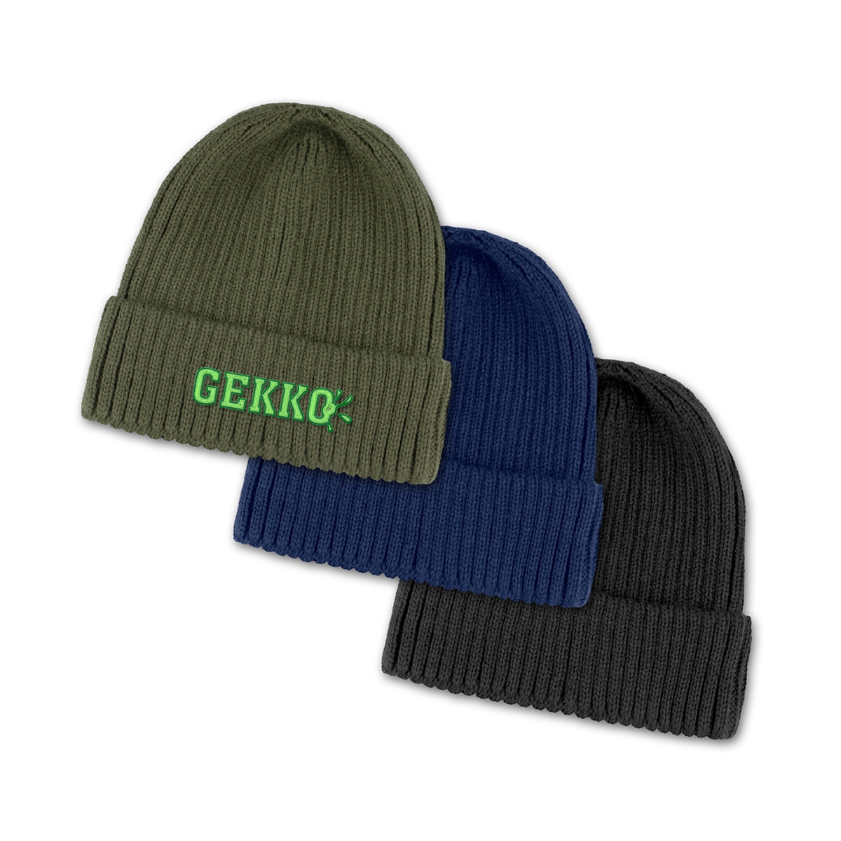 Denali Rib Styled Knitted Beanies - Image 2