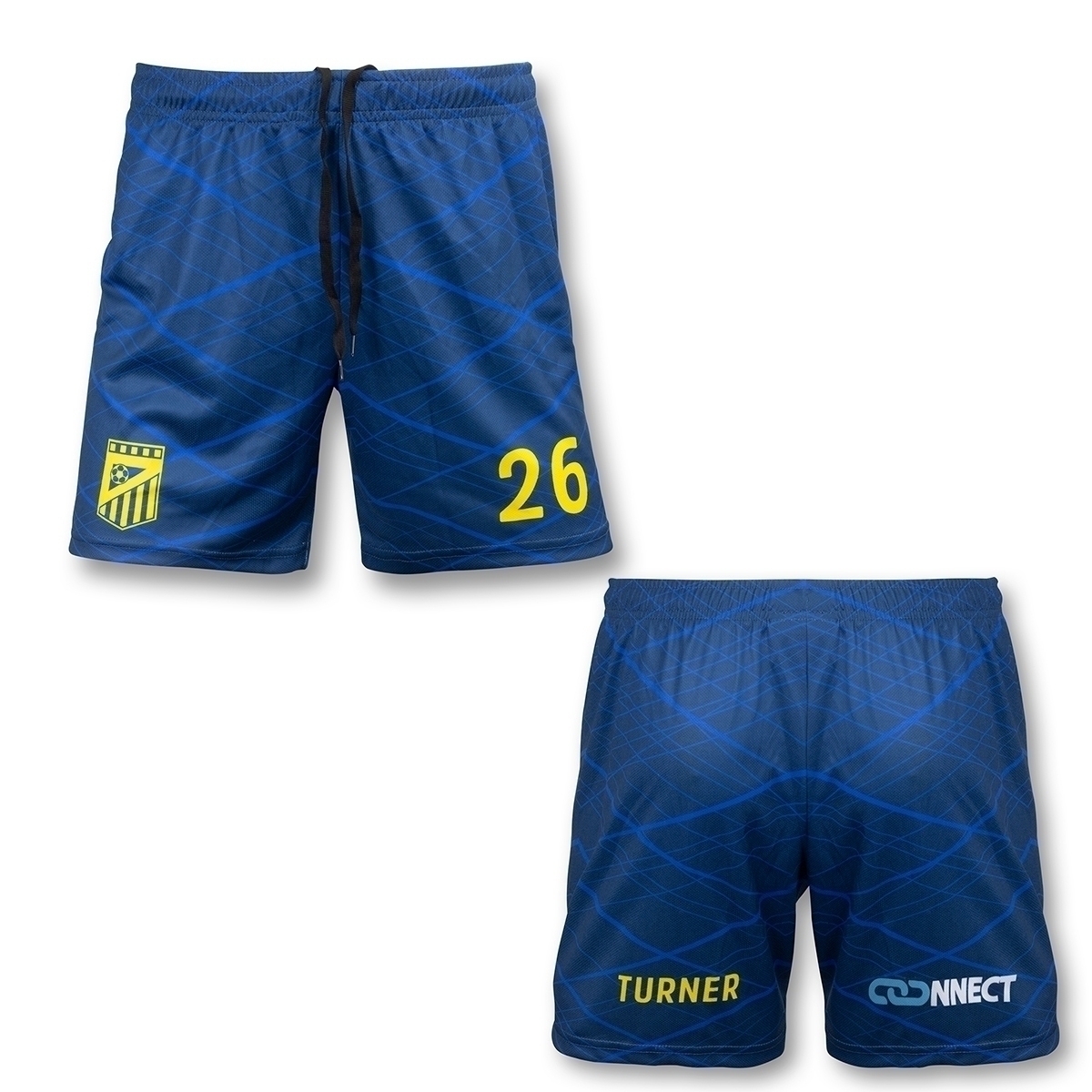 Elastic Waist Womens Soccer Shorts