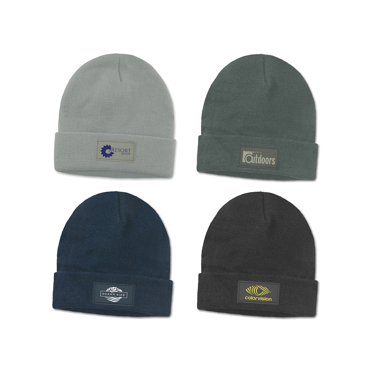 Everest Roll Up Cuff Beanies - Image 2