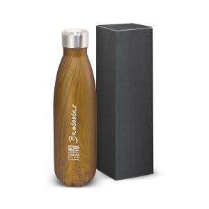 Mirage Woodgrain Finish Vacuum Bottles