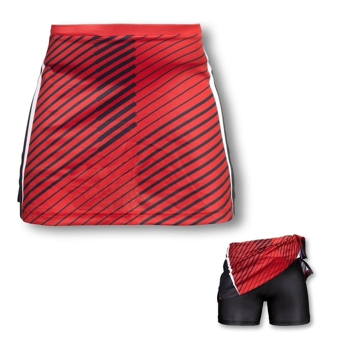 Regular Fit Womens Netball Skirts - Image 2