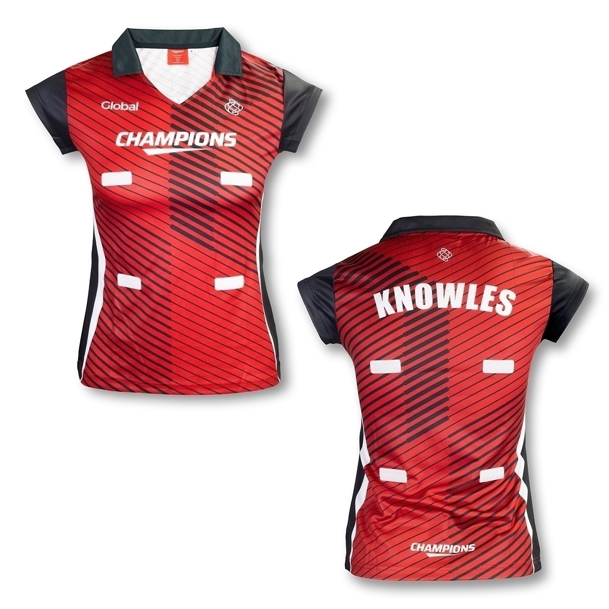 Regular Fit Womens Netball Tops - Image 2