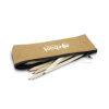 Retz Zippered Natural Pencil Cases - Image 2