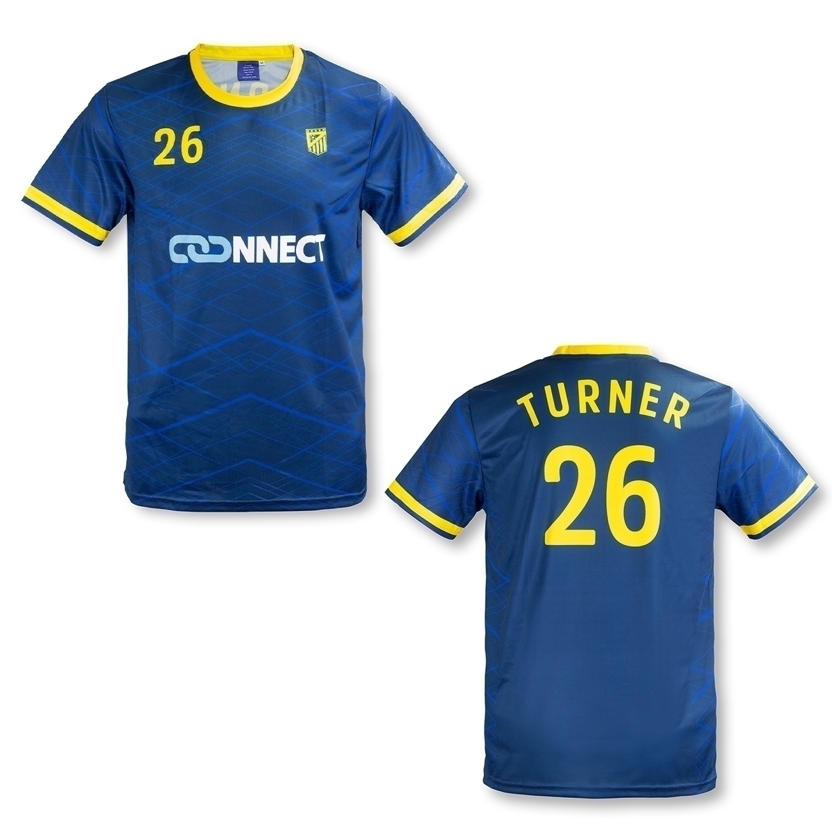 Round Collar Mens Soccer Tops