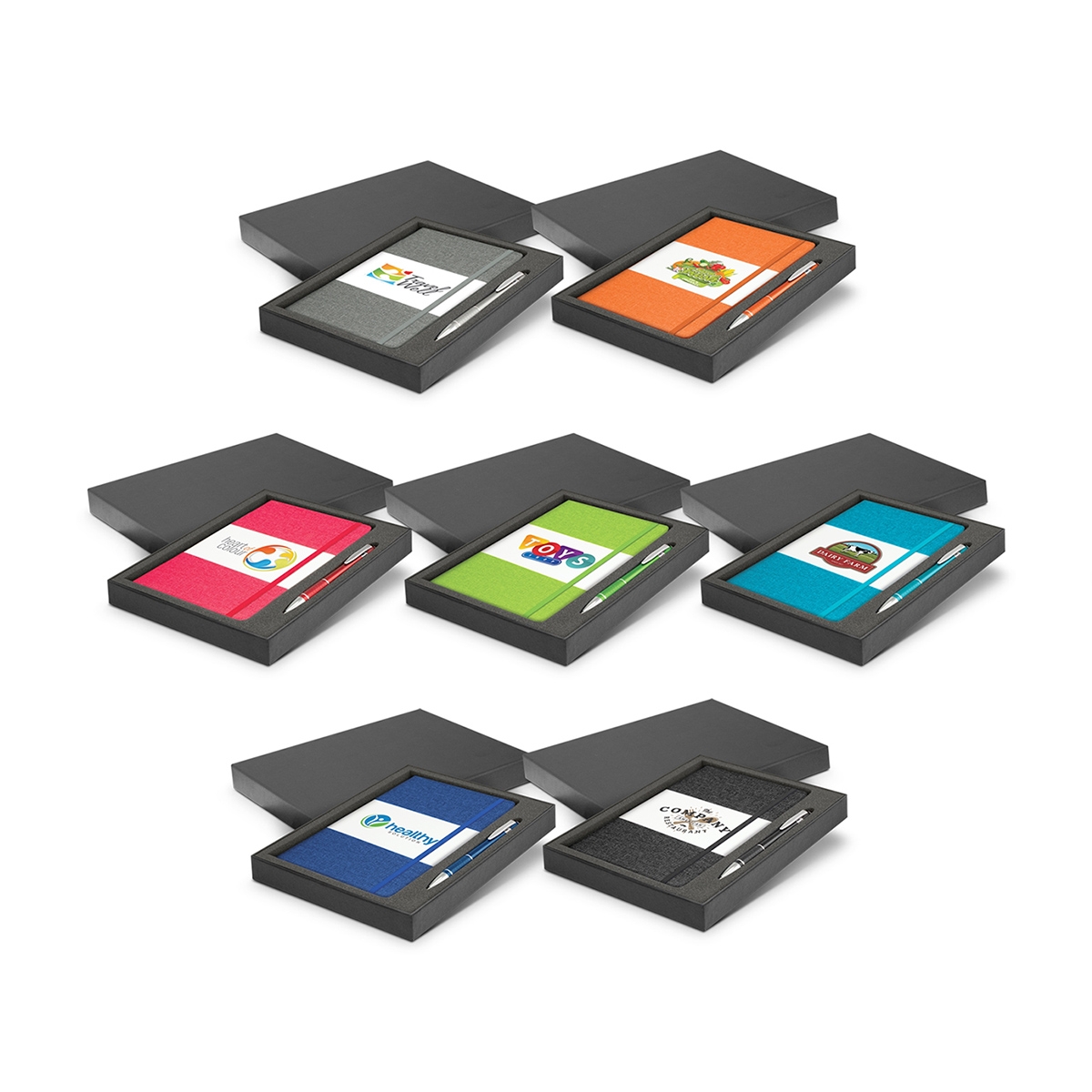 Serres Notebook and Retractable Pen Sets