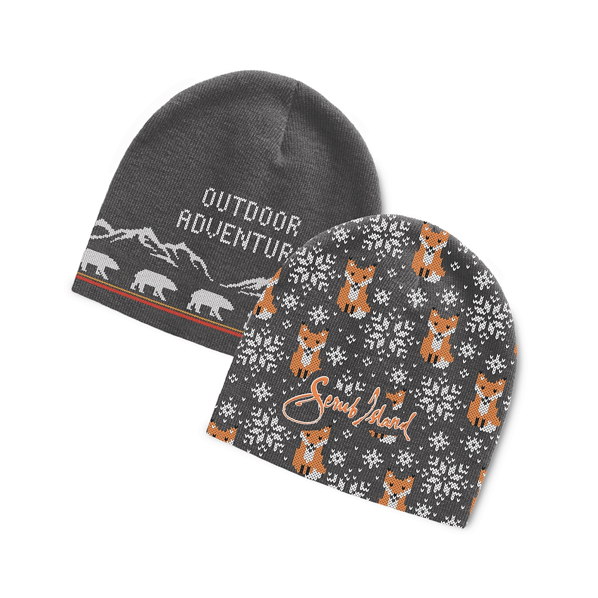 Yolo Jacquard Knitted Beanies - Image 2