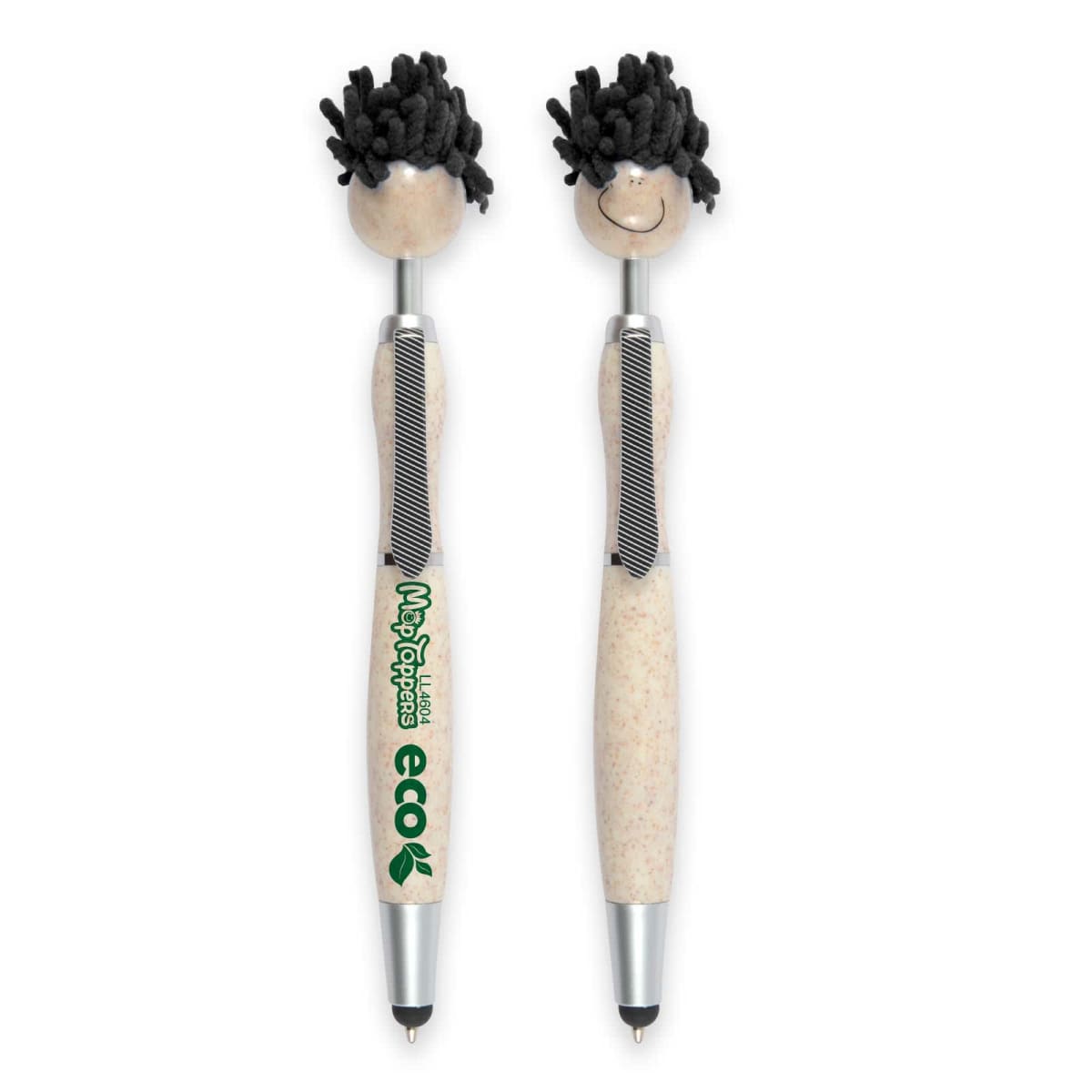 white eco mop topper pen